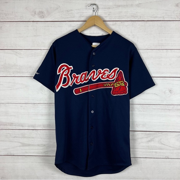 Vintage Other - Vintage 90s Atlanta Braves MLB x Majestic Jersey Medium